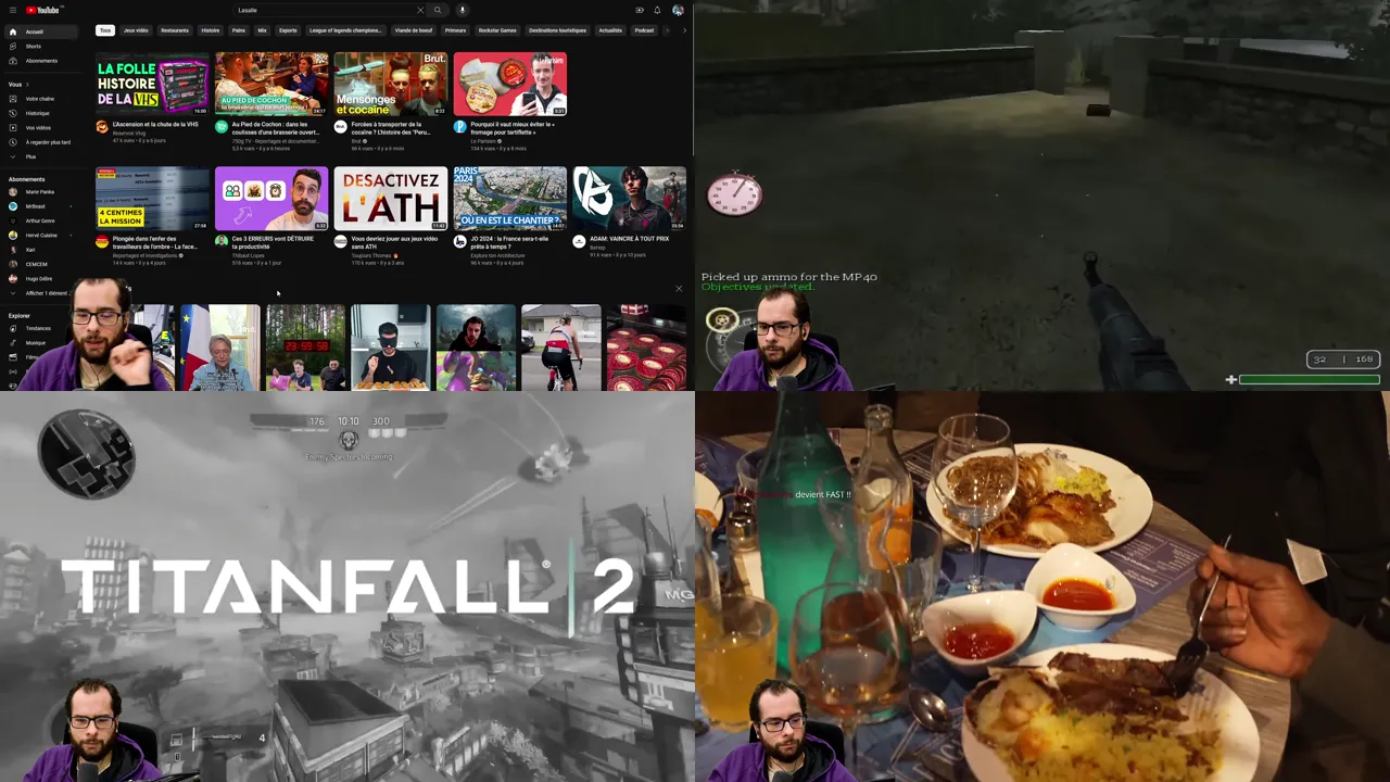 08 novembre 2023 - YOUTUBE