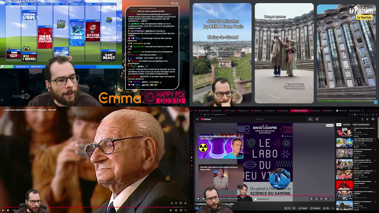 15 avril 2026 - YOUTUBE