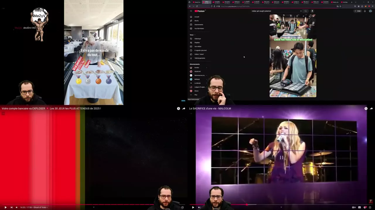 22 janvier 2025 - YOUTUBE